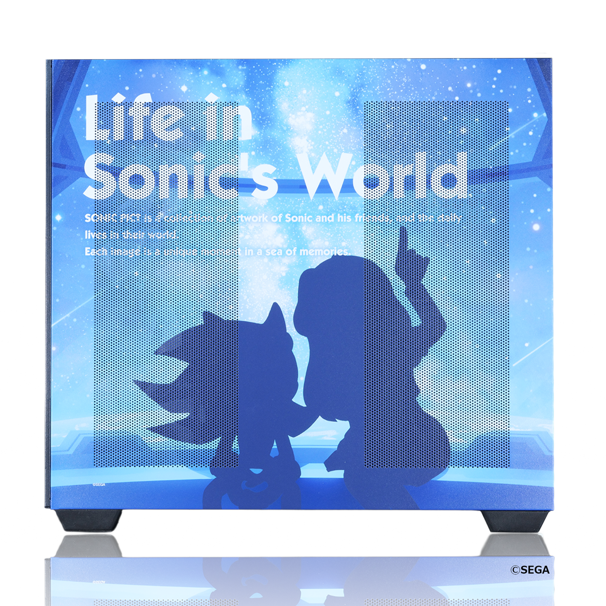 『ソニック・ザ・ヘッジホッグ』×Astromeda コラボレーションゲーミングPC【シャドウ】Intel Core Ultraハイモデル メッシュバックパネルライティング