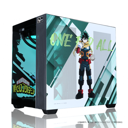 「Astromeda」×TVアニメ『僕のヒーローアカデミア』ゲーミングPCケース【緑谷出久モデル】