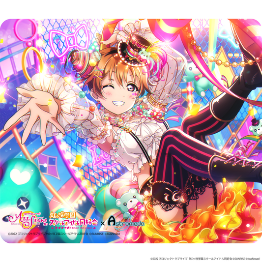 『ラブライブ！虹ヶ咲学園スクールアイドル同好会』 ×「Astromeda」ゲーミングマウスパッド【近江彼方】