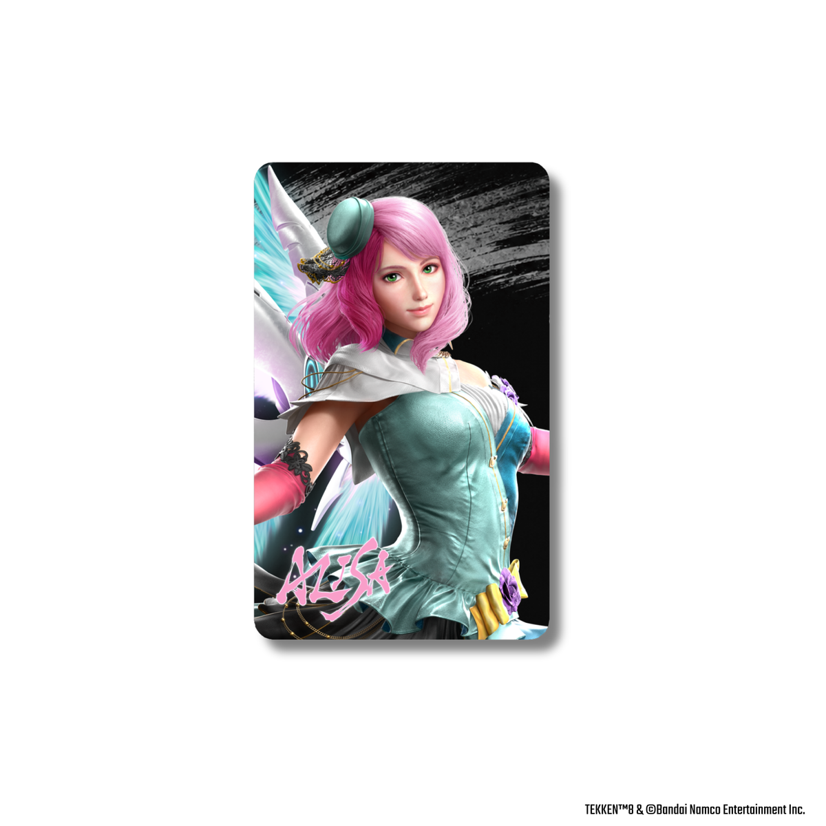 『TEKKEN8』x「Astromeda」メタルカード【アリサ・ボスコノビッチ】
