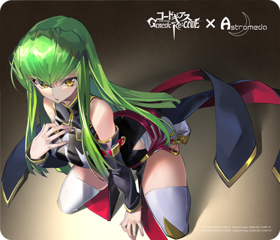 『コードギアス Genesic Re;CODE』×「Astromeda」ゲーミングマウスパッド【C.C.】ポロンライク