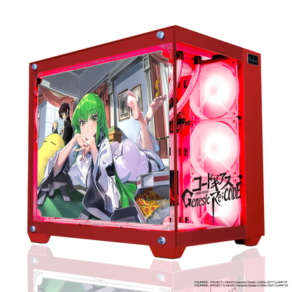 『コードギアス Genesic Re;CODE』×「Astromeda」コラボゲーミングPC 【C.C.】ブラック-AMD特選モデル