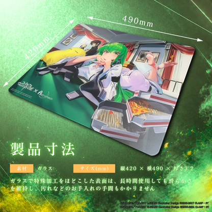 『コードギアス Genesic Re;CODE』×「Astromeda」ガラスマウスパッド【C.C.】
