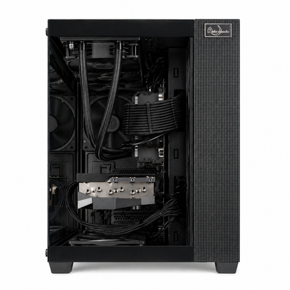【Astromeda GAMER】Ryzen 7 9800X3D/RTX 5070 12GB ゲーミングPC Black筐体 背面/側面