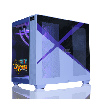 『ONE PIECE バウンティラッシュ』×Astromeda コラボゲーミングPC【ルフィ】 強化フロントクリアガラスRGB内部