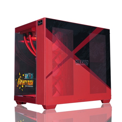 『ONE PIECE バウンティラッシュ』×Astromeda コラボゲーミングPC【シャンクス】 強化フロントクリアガラスRGB内部