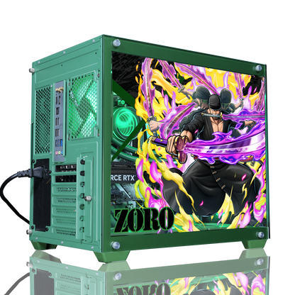 『ONE PIECE バウンティラッシュ』×Astromeda コラボゲーミングPC【ゾロ】 メッシュバックパネルライティング