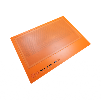 【Astromeda GAMER オレンジ(Orange)】Ryzen7 5700X/RTX 5060 8GB ゲーミングPC オレンジ詳細 可愛いLEDライティング
