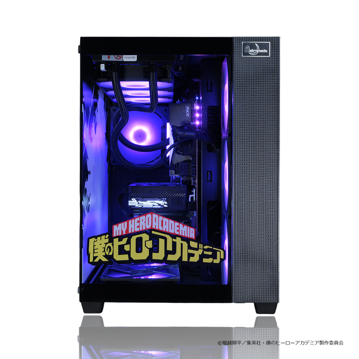 『僕のヒーローアカデミア』×Astromeda コラボゲーミングPC【死柄木弔】 トップメッシュフィルター