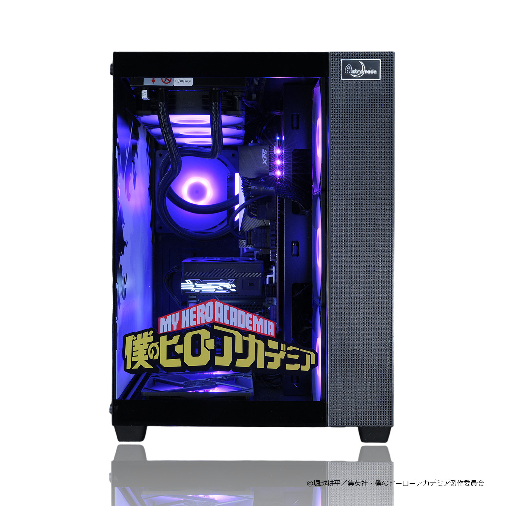 『僕のヒーローアカデミア』×Astromeda コラボゲーミングPC【死柄木弔】 トップメッシュフィルター