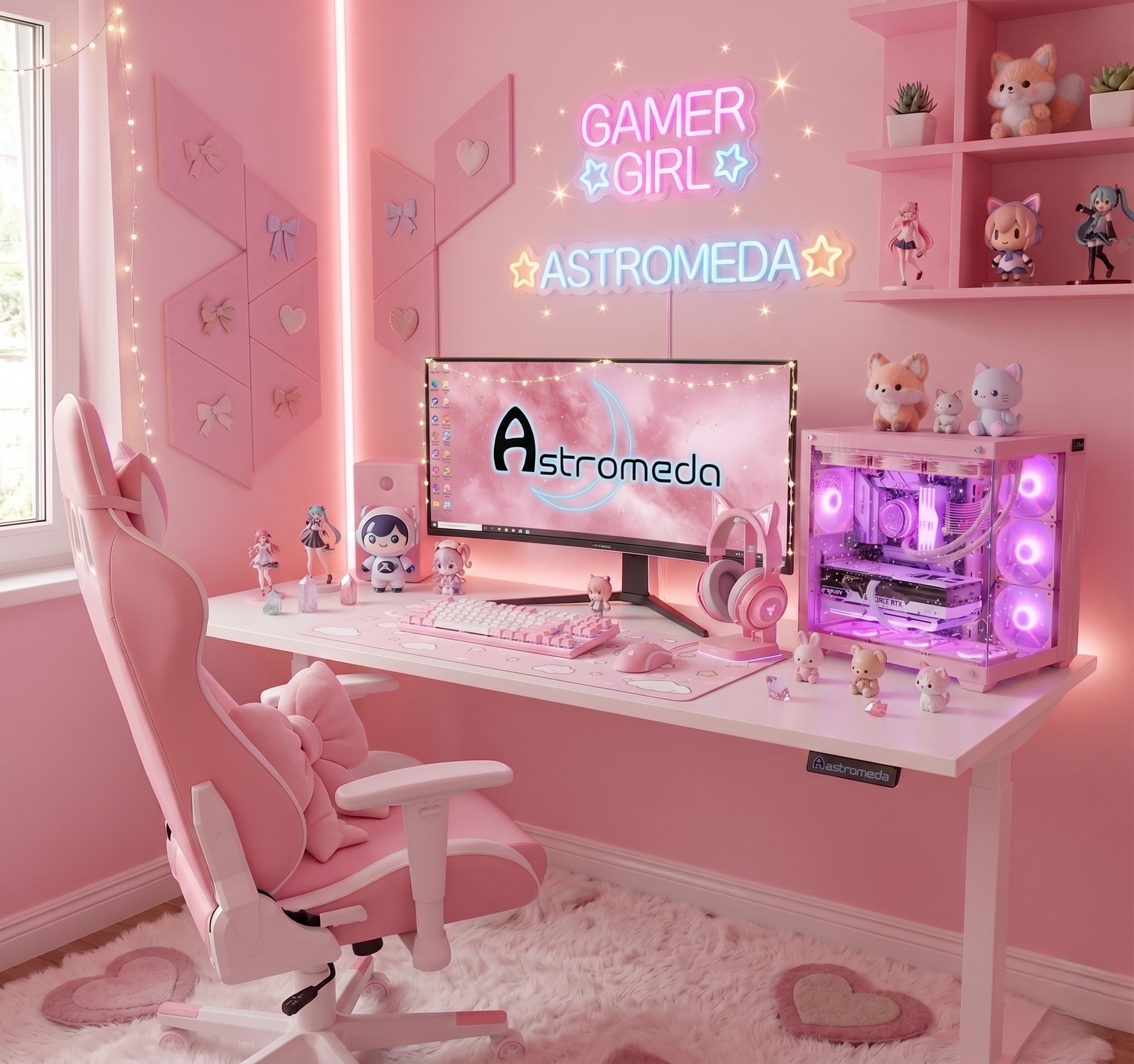 ピンクスタイル:Astromeda(アストロメダ):ゲーミングPC ピンクスタイル:Astromeda(アストロメダ):ゲーミングPC