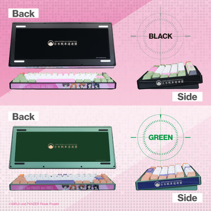 『ガールズ＆パンツァー』×「Astromeda」8K対応ゲーミングキーボード
