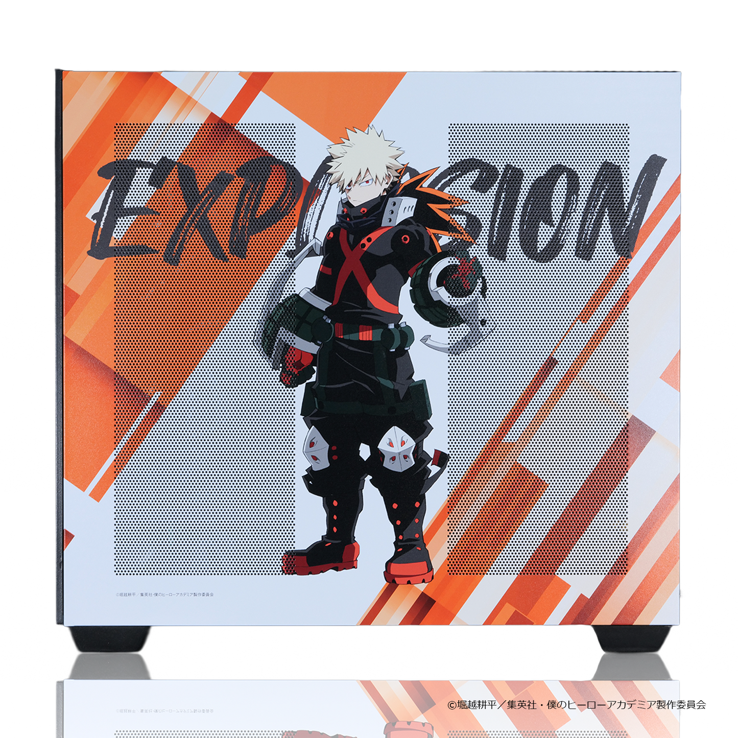 「Astromeda」×TVアニメ『僕のヒーローアカデミア』ゲーミングPCケース【爆豪勝己モデル】