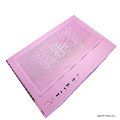 『サンリオキャラクターズ』×Astromeda コラボゲーミングPC【マイメロディ】AMD Ryzenハイエンドモデル ホワイト トップメッシュフィルター