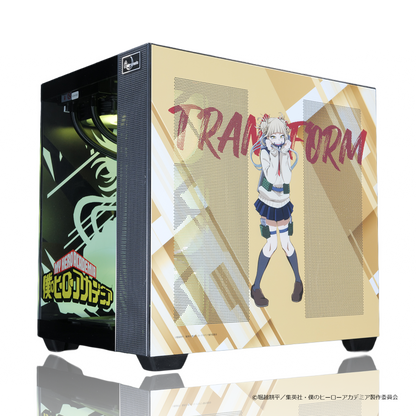 『僕のヒーローアカデミア』×Astromeda コラボゲーミングPC【トガヒミコ】 強化フロントクリアガラスRGB内部