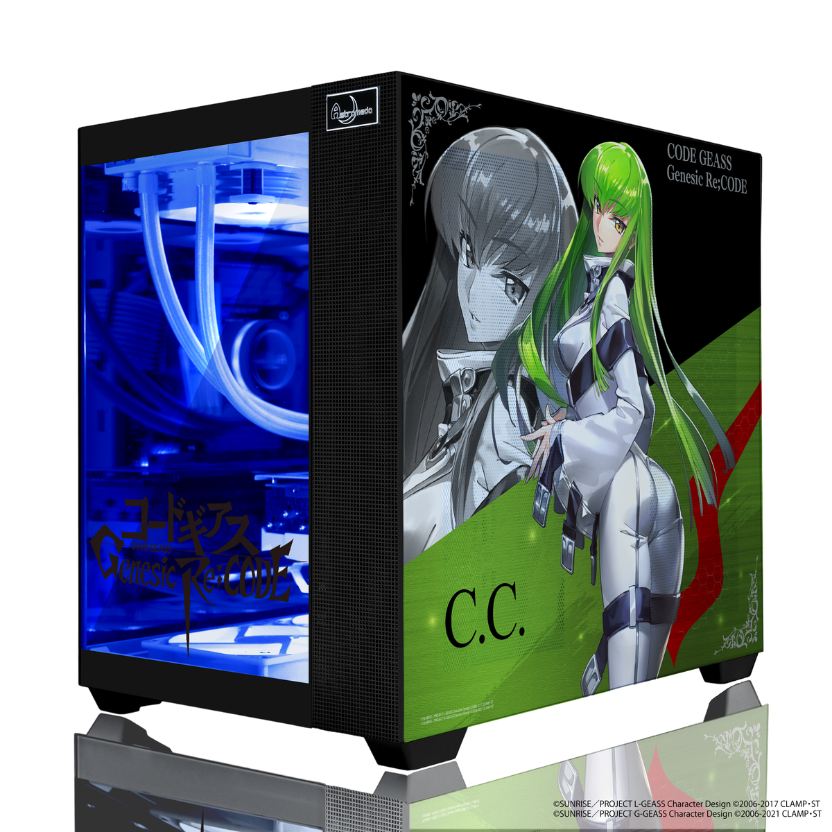 『コードギアス Genesic Re;CODE』×「Astromeda」コラボPCケース【C.C.】ブラック