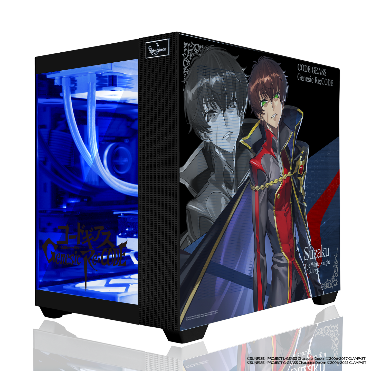 『コードギアス Genesic Re;CODE』×「Astromeda」コラボゲーミングPC 【業スザク】ブラック-AMDエントリーモデル