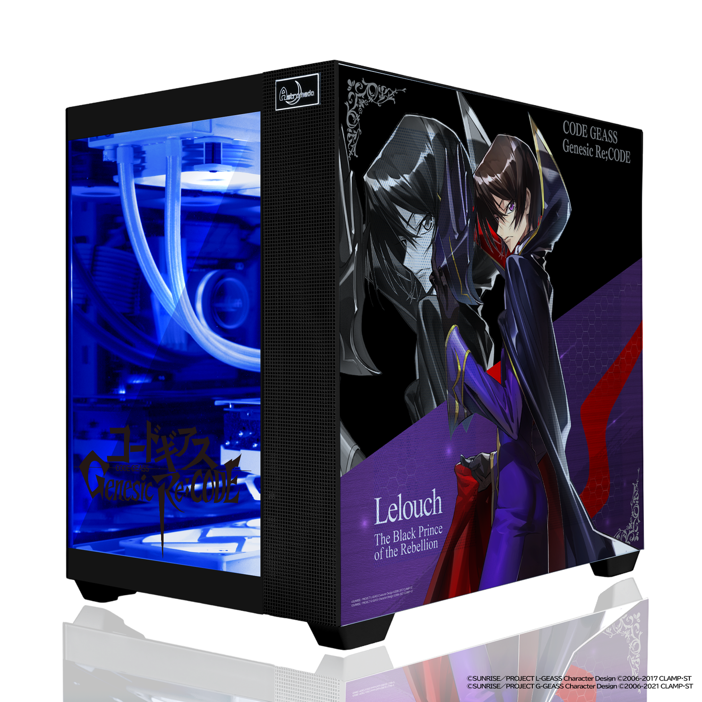 『コードギアス Genesic Re;CODE』×「Astromeda」コラボPCケース【ルルーシュ】ブラック
