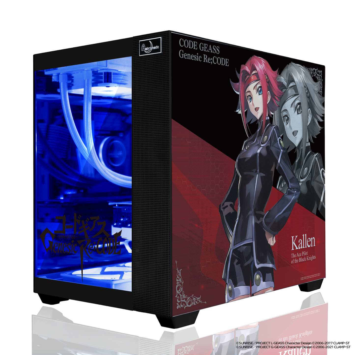 『コードギアス Genesic Re;CODE』×「Astromeda」コラボPCケース【カレン】ブラック