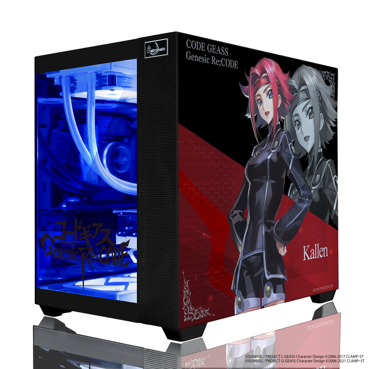 『コードギアス Genesic Re;CODE』×「Astromeda」コラボPCケース【カレン】ブラック