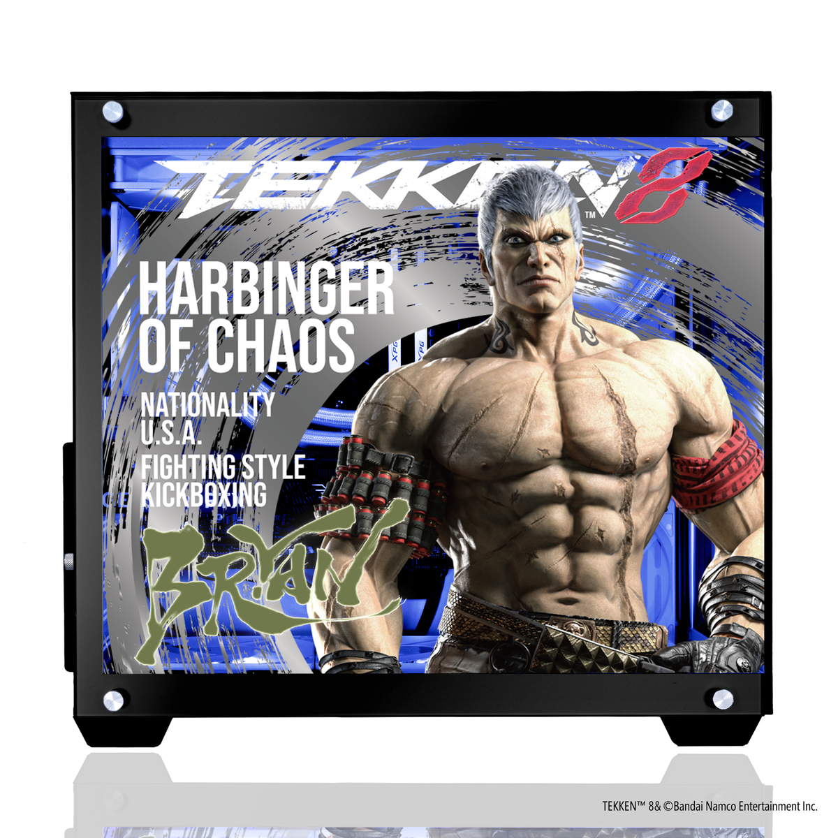 『TEKKEN8』×「Astromeda」コラボゲーミングPC【ブライアン・フューリー】AMDエントリーモデル