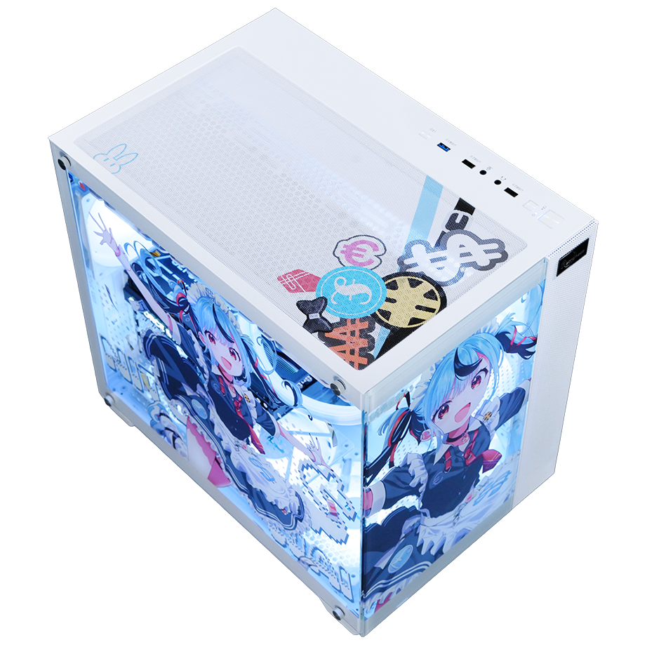 【楽兎】デスクトップPC 新兎わい×AstromedaコラボゲーミングPC【ハイモデルX】 ¥347,225 その他