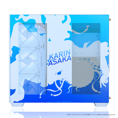 『ラブライブ！虹ヶ咲学園スクールアイドル同好会』×Astromeda コラボゲーミングPC【朝香果林】 メッシュバックパネルライティング