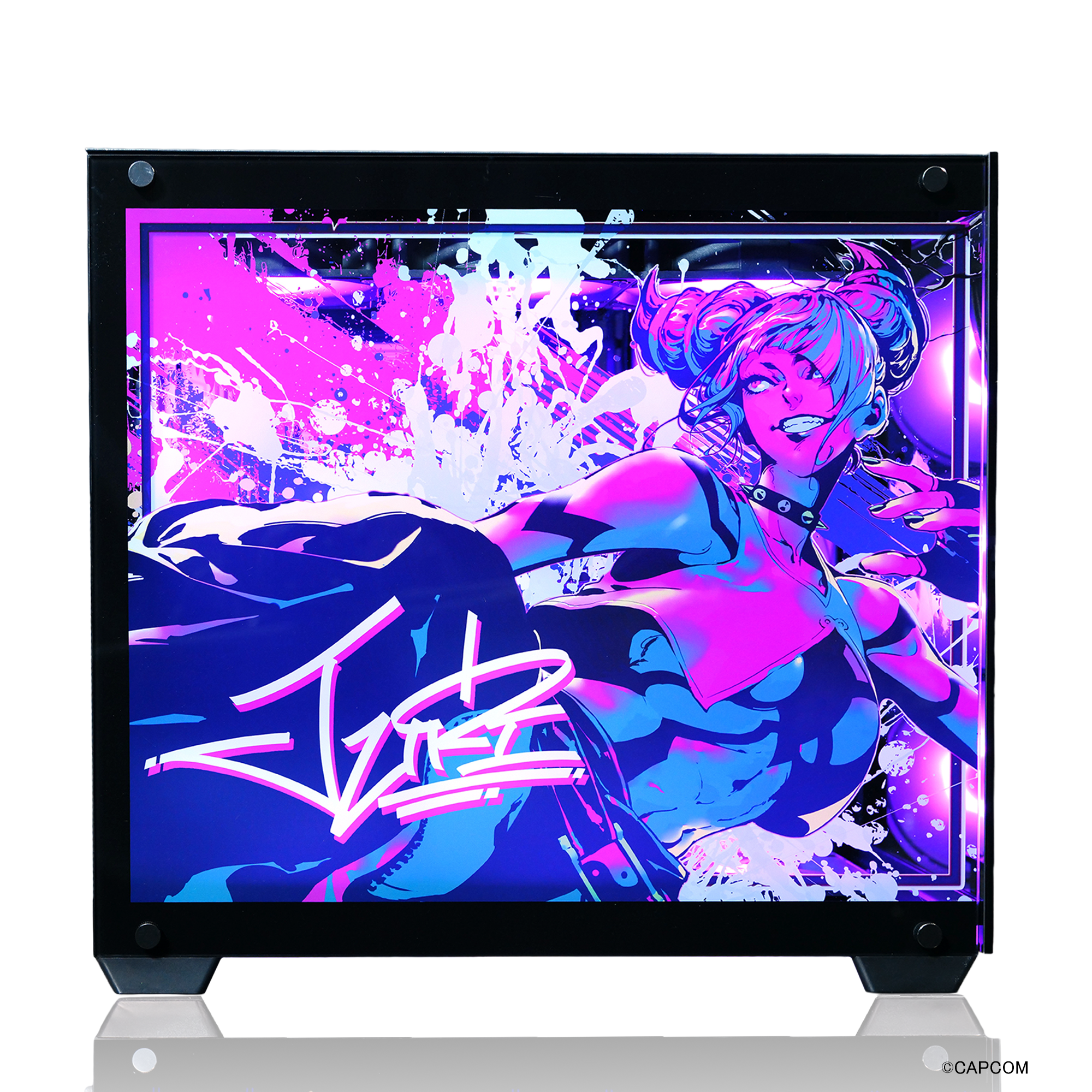 ストリートファイター6』コラボゲーミングPC着せ替えパネルセット