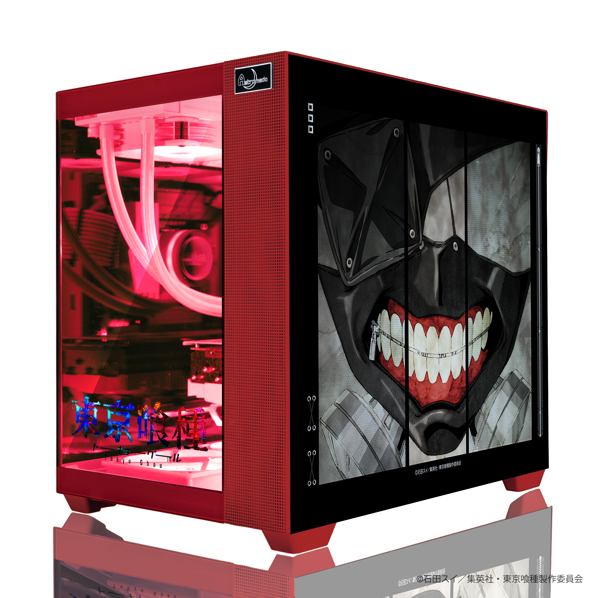 TVアニメ『東京喰種トーキョーグール』×「Astromeda」コラボゲーミングPC 【AMDエントリーモデル】レッド