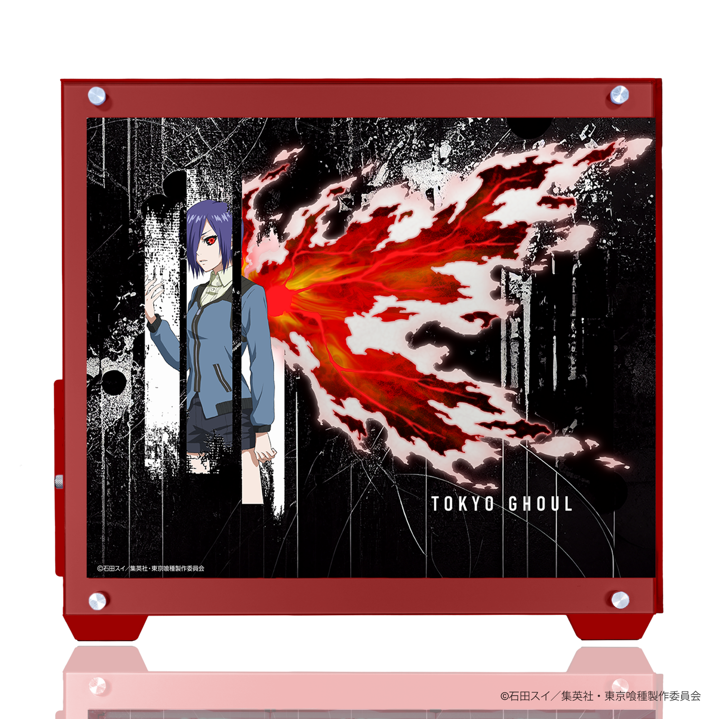 TVアニメ『東京喰種トーキョーグール』×「Astomeda」ゲーミングPC着せ替えパネル【霧嶋董香モデル】レッド