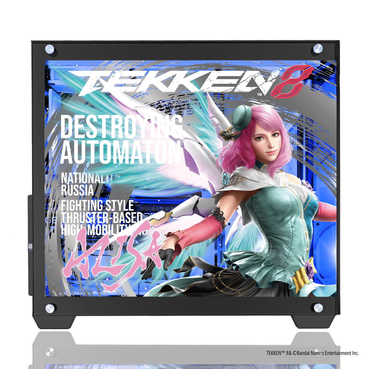 『TEKKEN8』×「Astromeda」コラボゲーミングPC【アリサ・ボスコノビッチ】AMDエントリーモデル