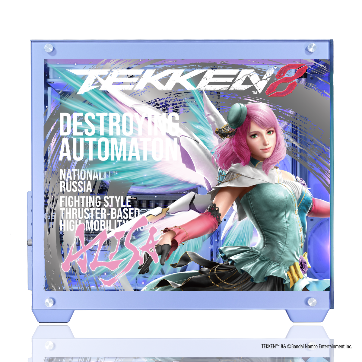 『TEKKEN8』×「Astromeda」コラボゲーミングPC【アリサ・ボスコノビッチ】AMDエントリーモデル