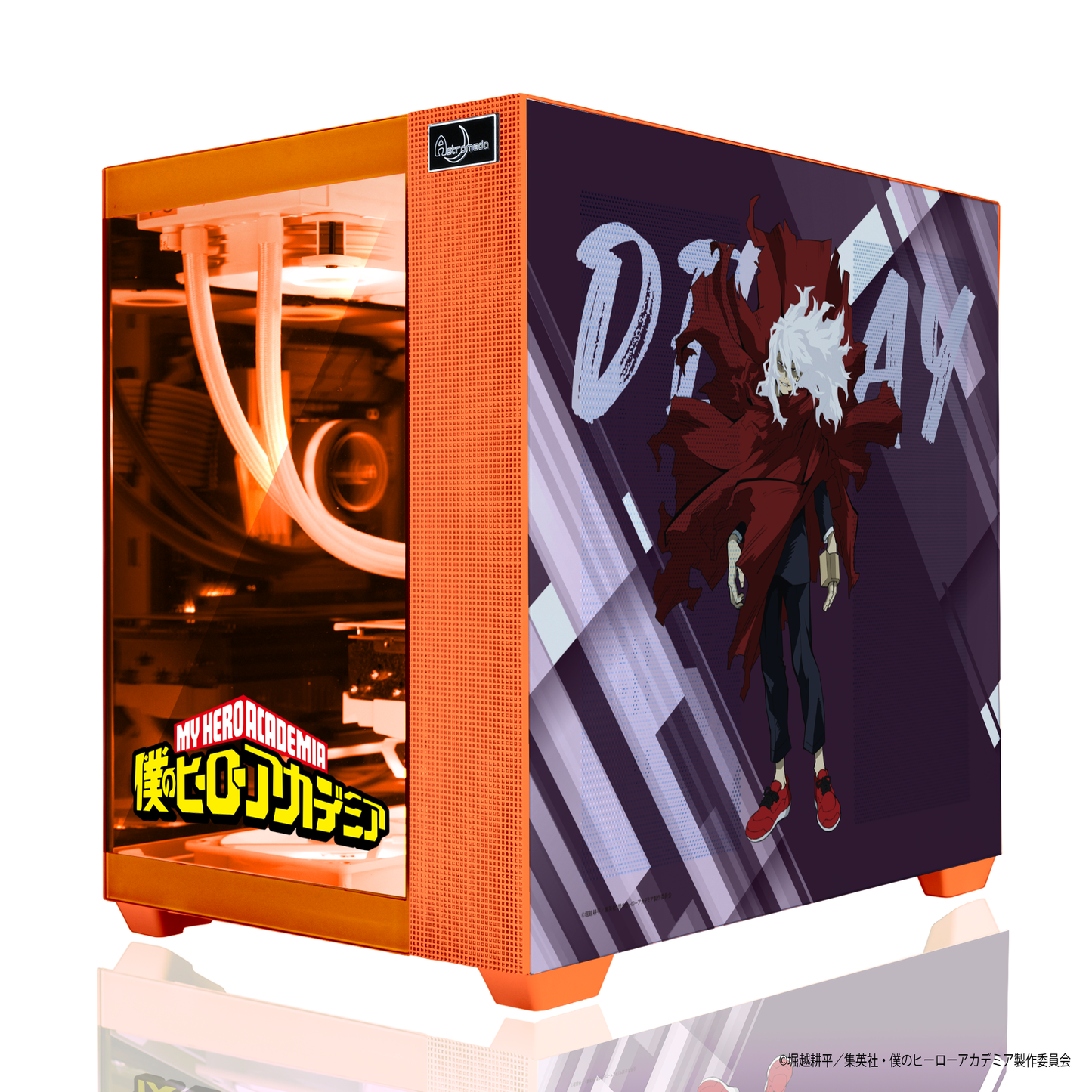 「Astromeda」×TVアニメ『僕のヒーローアカデミア』コラボゲーミングPC 【死柄木弔 】オレンジ-AMD特選モデル