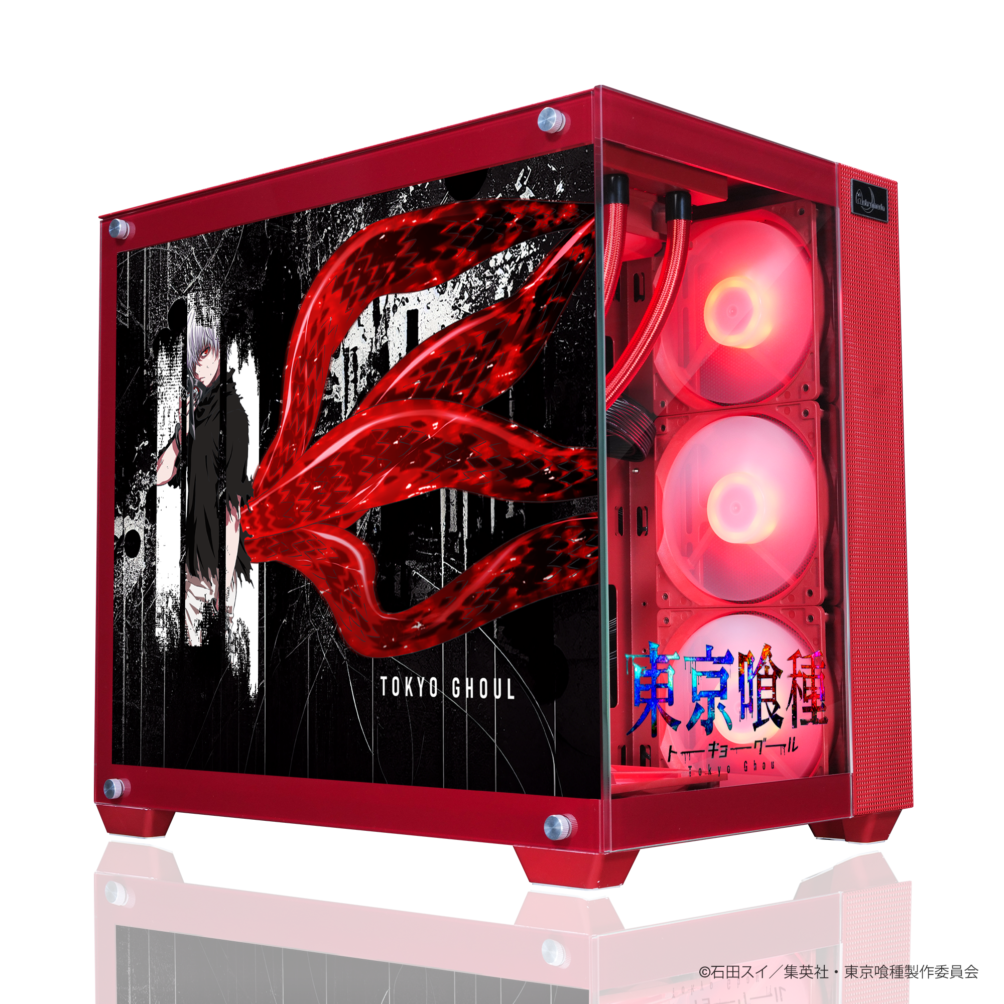TVアニメ『東京喰種トーキョーグール』×「Astromeda」コラボゲーミングPC 【AMDエントリーモデル】レッド
