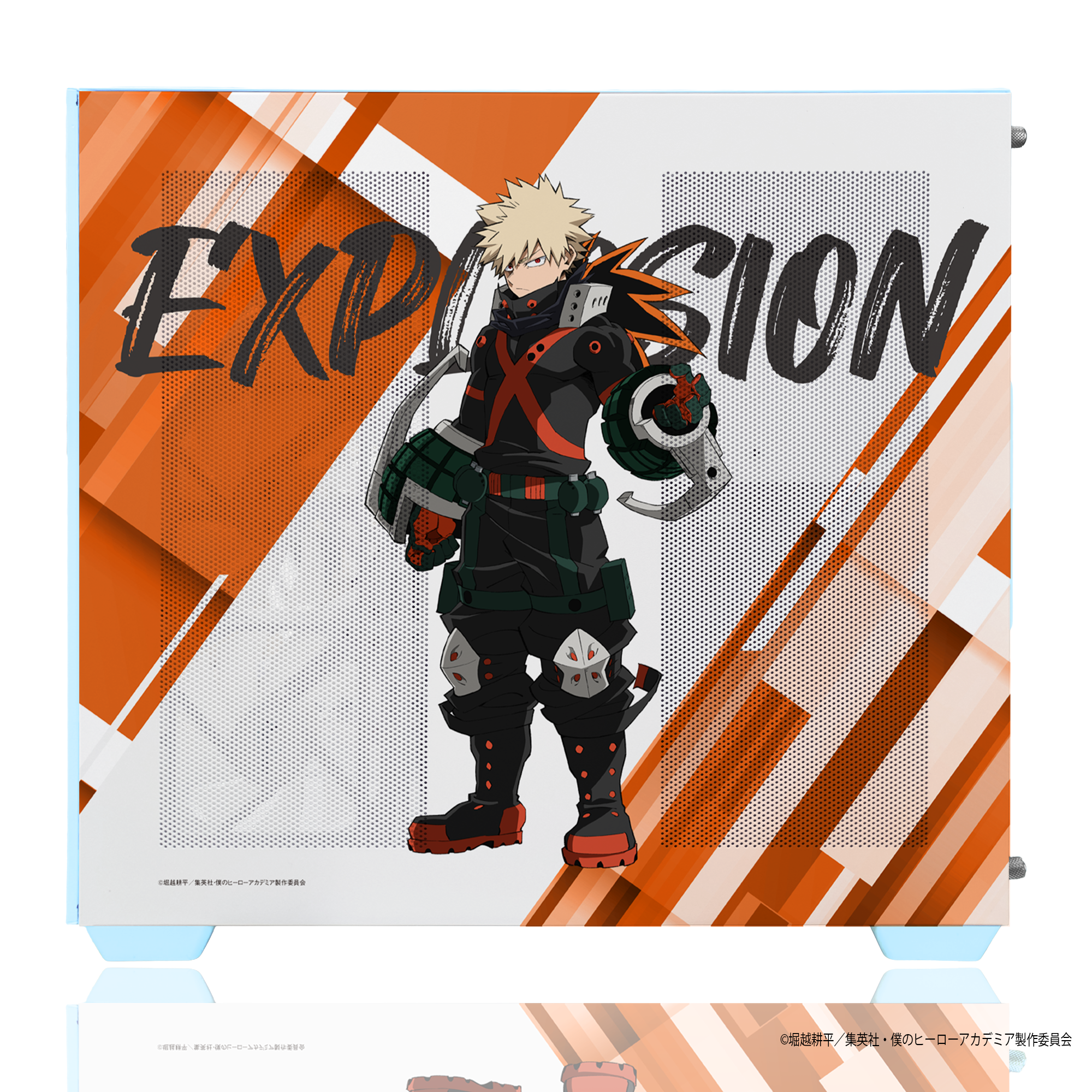 「Astromeda」×TVアニメ『僕のヒーローアカデミア』コラボゲーミングPC 【爆豪勝己】ライトブルー-AMDエントリーモデル