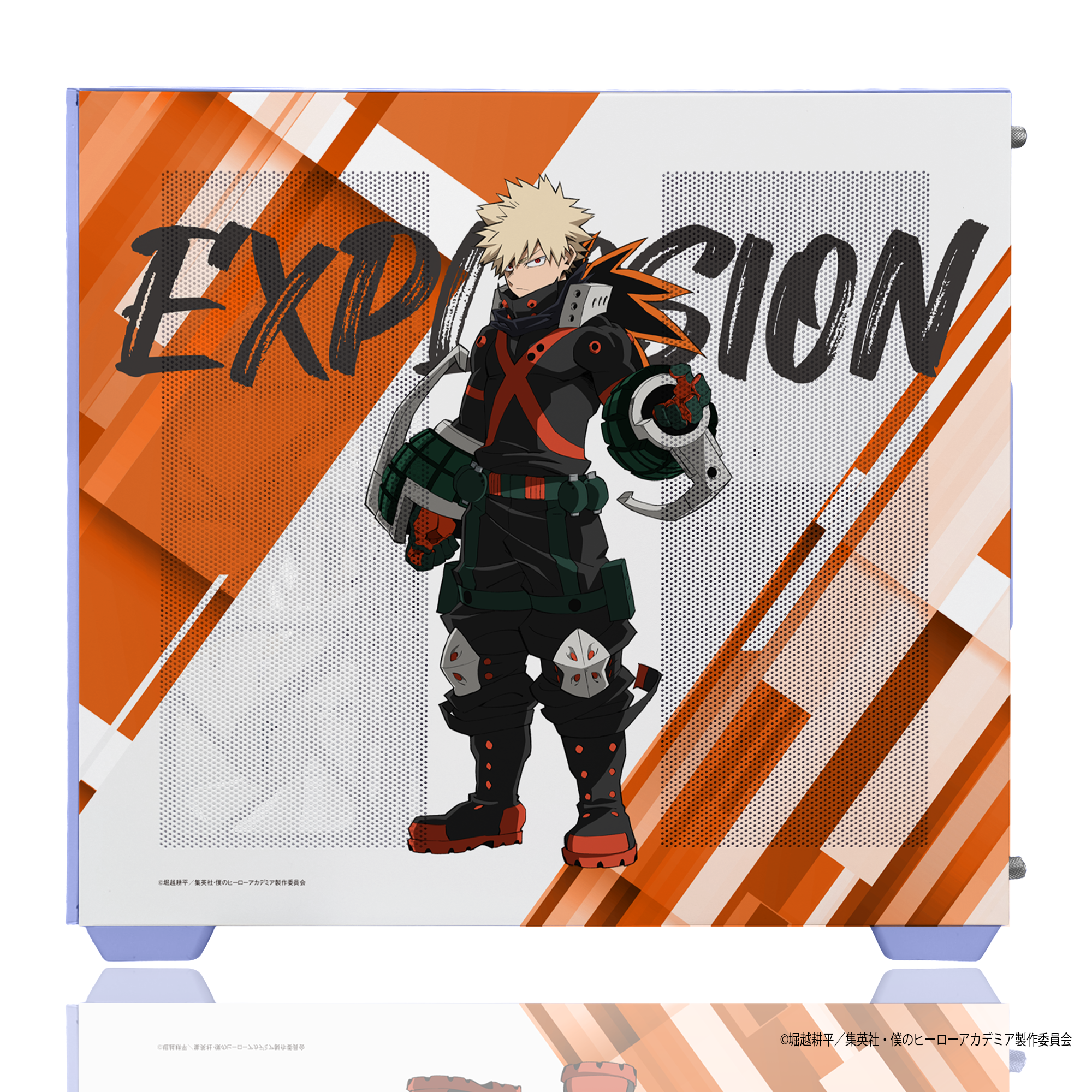「Astromeda」×TVアニメ『僕のヒーローアカデミア』コラボゲーミングPC 【爆豪勝己】パープル-AMD特選モデル