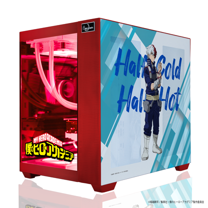 「Astromeda」×TVアニメ『僕のヒーローアカデミア』コラボゲーミングPC 【轟焦凍】レッド-AMD特選モデル